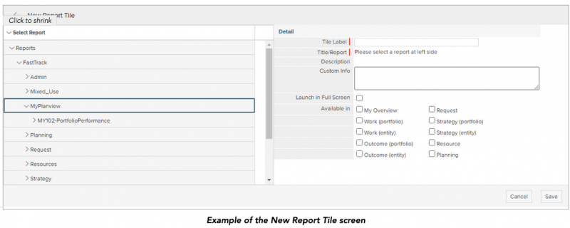 File:Example of the New Report Tile screen.PNG